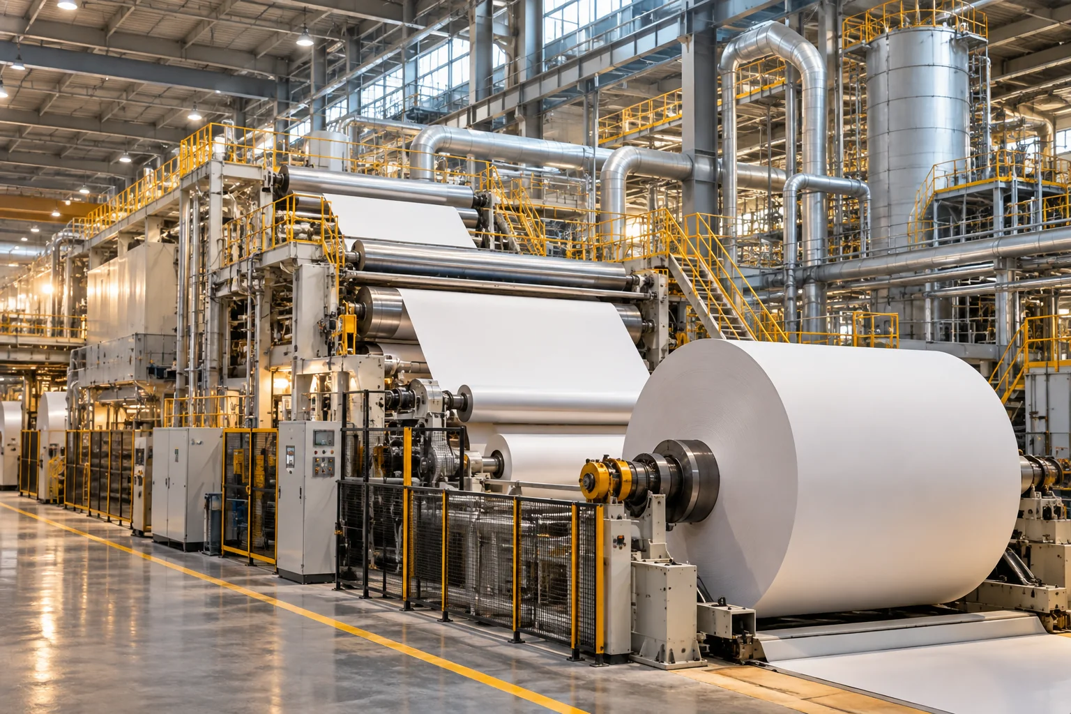 Paper and pulp industrial facility